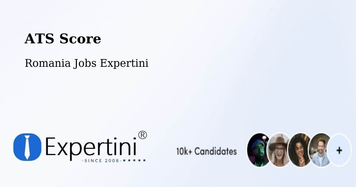 Resume ATS Score & Job Description Match Tool – Găeşti - Romania Jobs Expertini