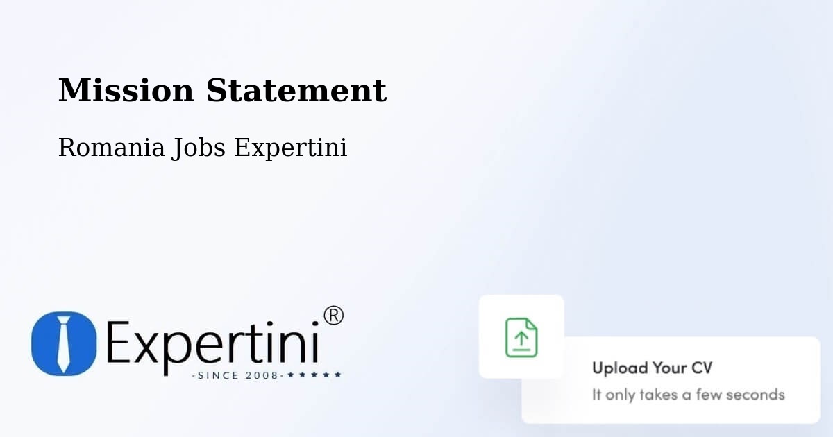 Corporate Mission – Găeşti - Romania Jobs Expertini
