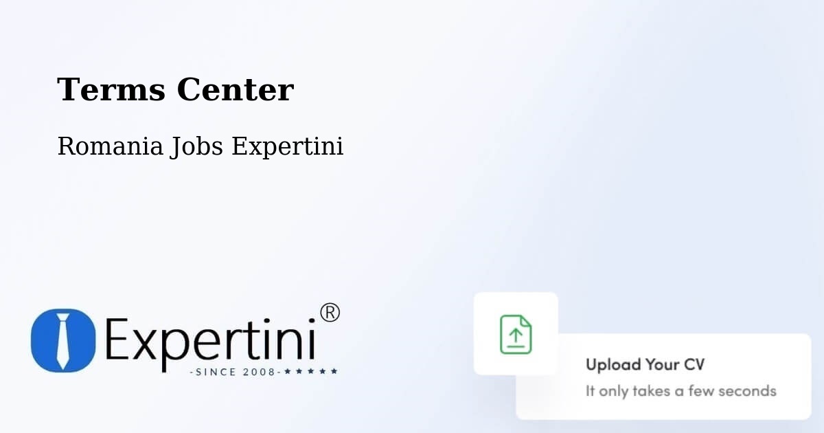 Terms of Service – Găeşti - Romania Jobs Expertini